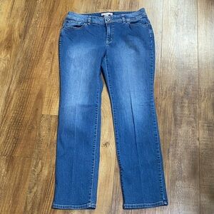 Chico’s Classic straight leg Women's blue Jeans size Chico’s 0 short